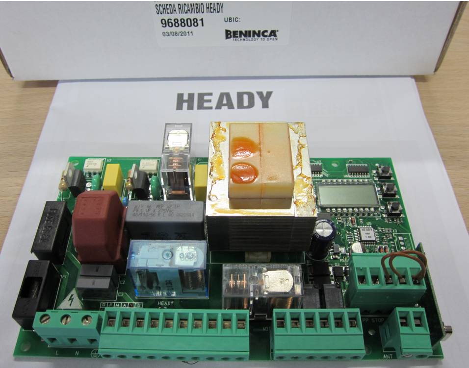 Centrale de commande HEADY, carte seule ref 9688081